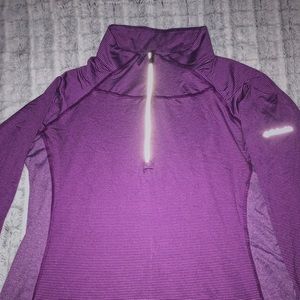 Columbia Reflective Purple Athletic Pullover